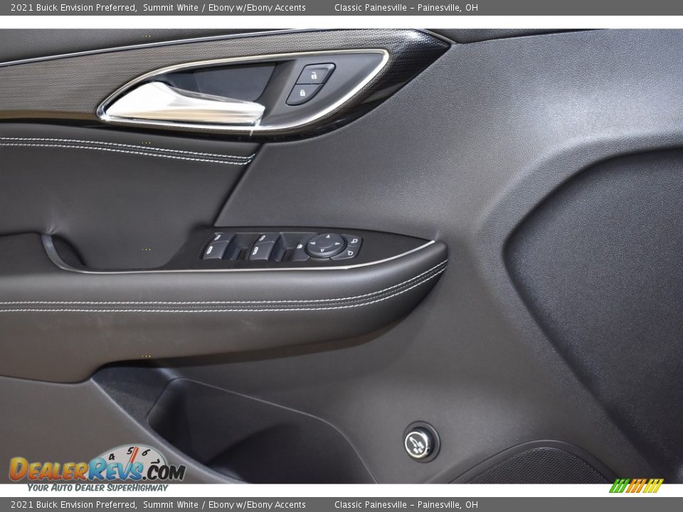 2021 Buick Envision Preferred Summit White / Ebony w/Ebony Accents Photo #8