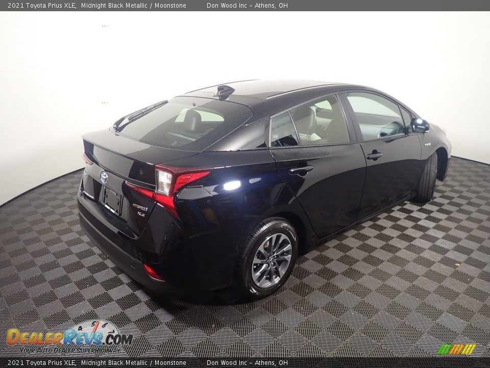 2021 Toyota Prius XLE Midnight Black Metallic / Moonstone Photo #19