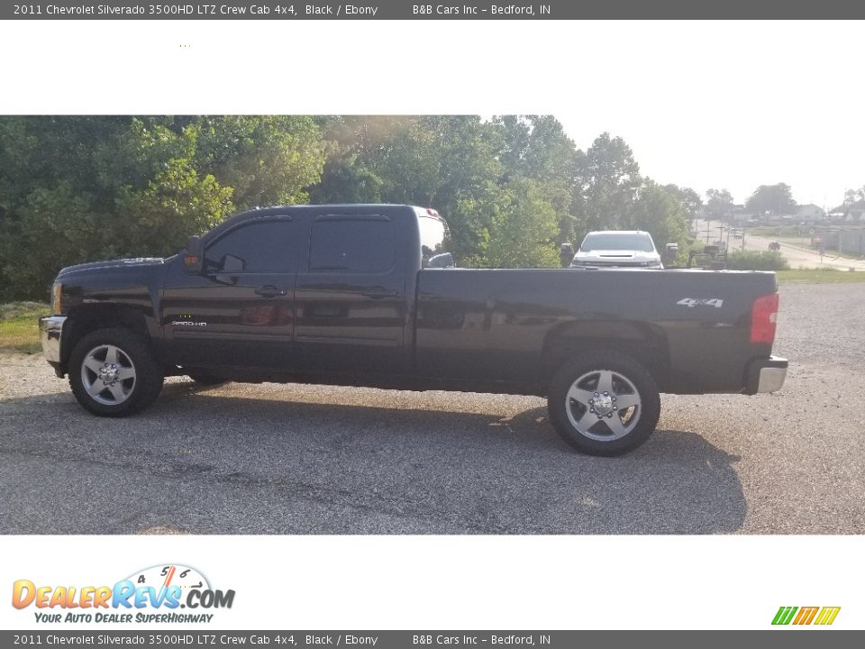 2011 Chevrolet Silverado 3500HD LTZ Crew Cab 4x4 Black / Ebony Photo #1