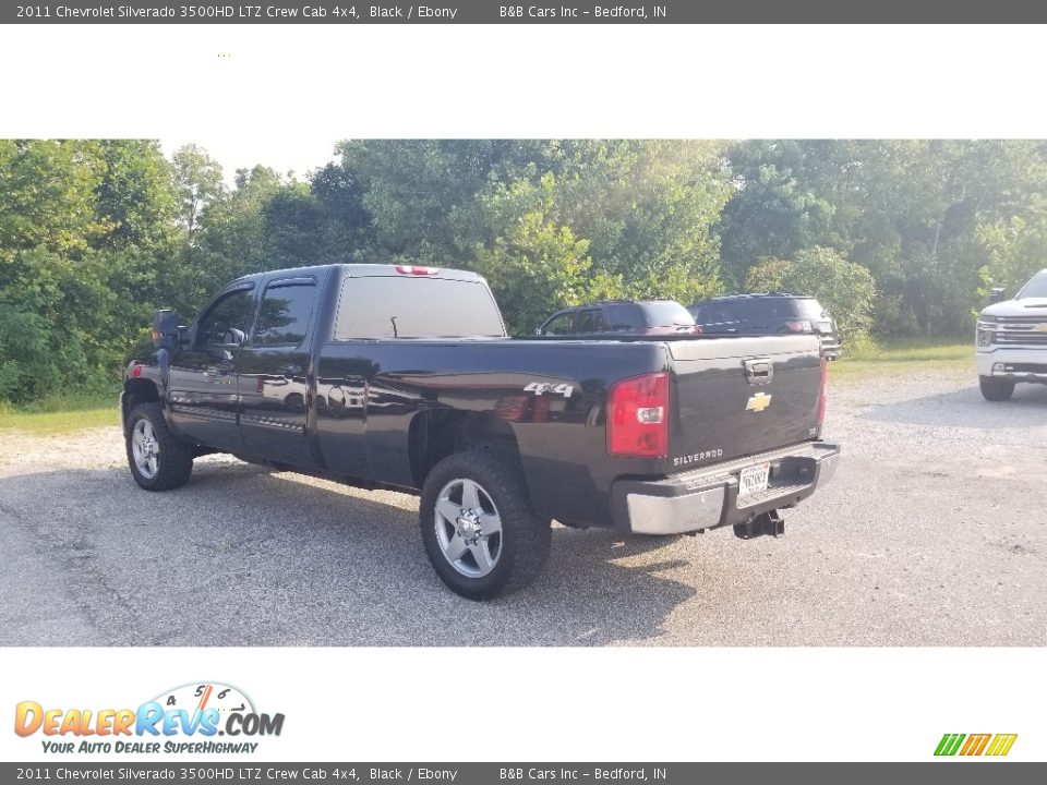 2011 Chevrolet Silverado 3500HD LTZ Crew Cab 4x4 Black / Ebony Photo #2