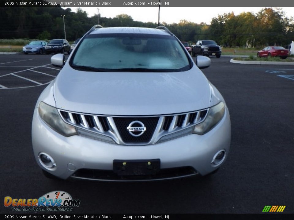 2009 Nissan Murano SL AWD Brilliant Silver Metallic / Black Photo #2