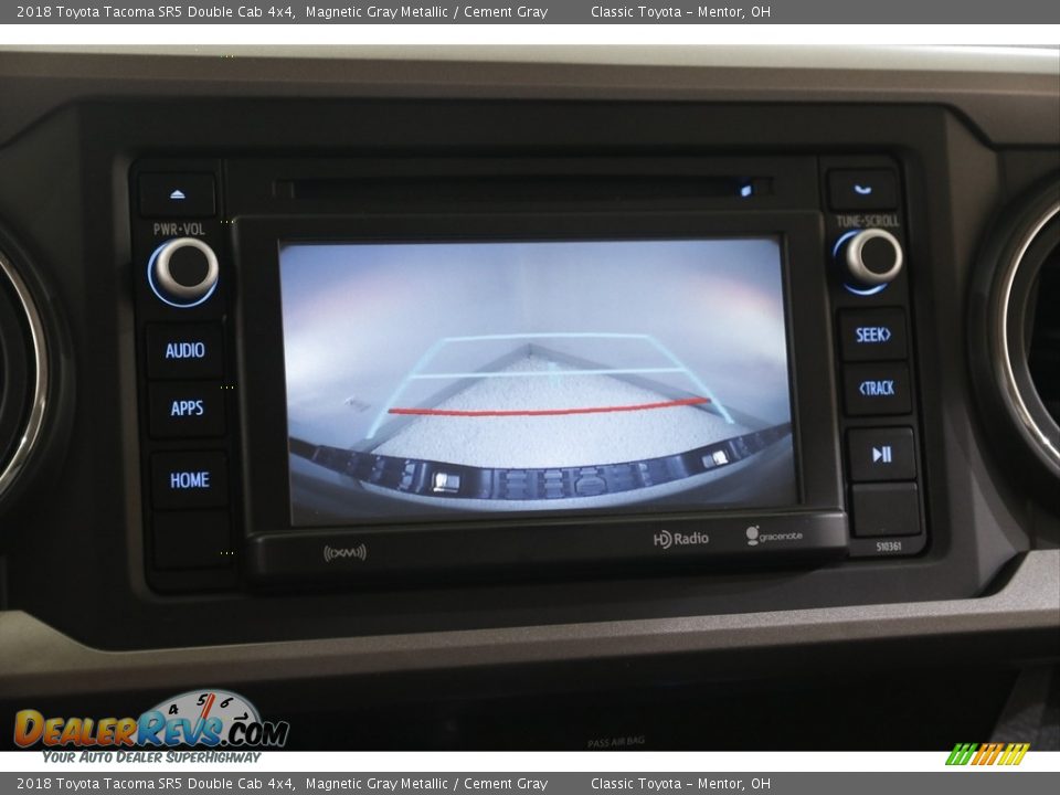 2018 Toyota Tacoma SR5 Double Cab 4x4 Magnetic Gray Metallic / Cement Gray Photo #11