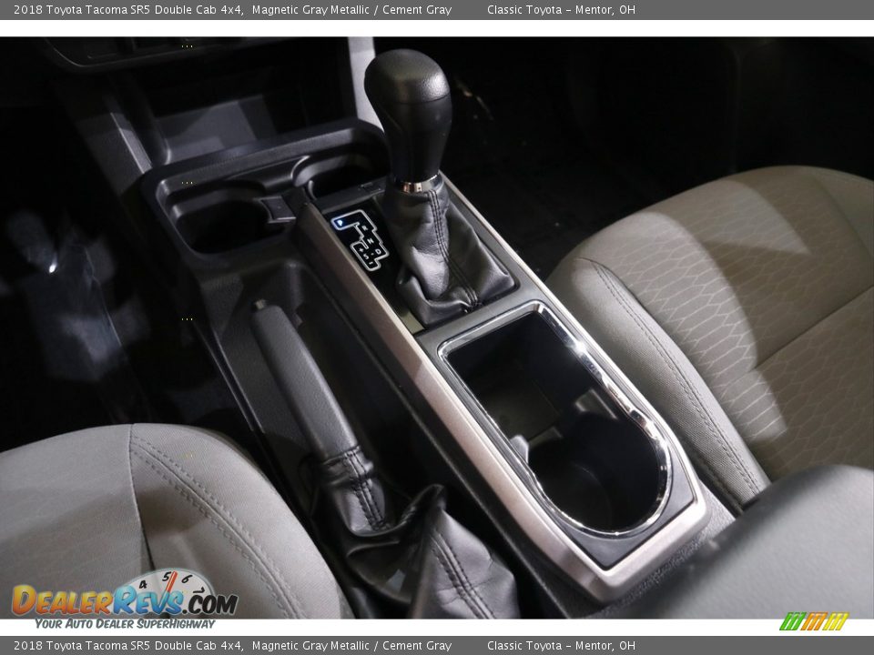 2018 Toyota Tacoma SR5 Double Cab 4x4 Magnetic Gray Metallic / Cement Gray Photo #13