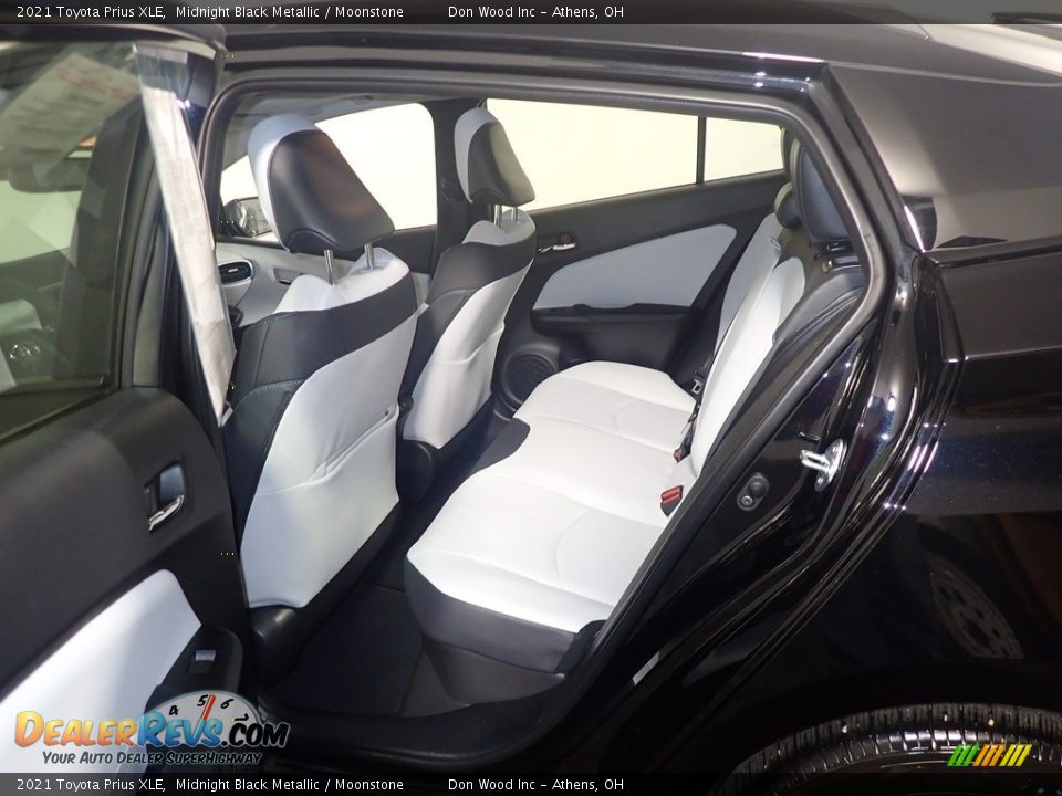 Rear Seat of 2021 Toyota Prius XLE Photo #36