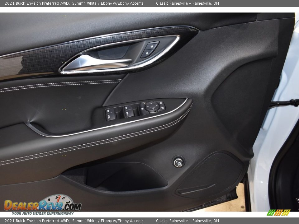 2021 Buick Envision Preferred AWD Summit White / Ebony w/Ebony Accents Photo #8