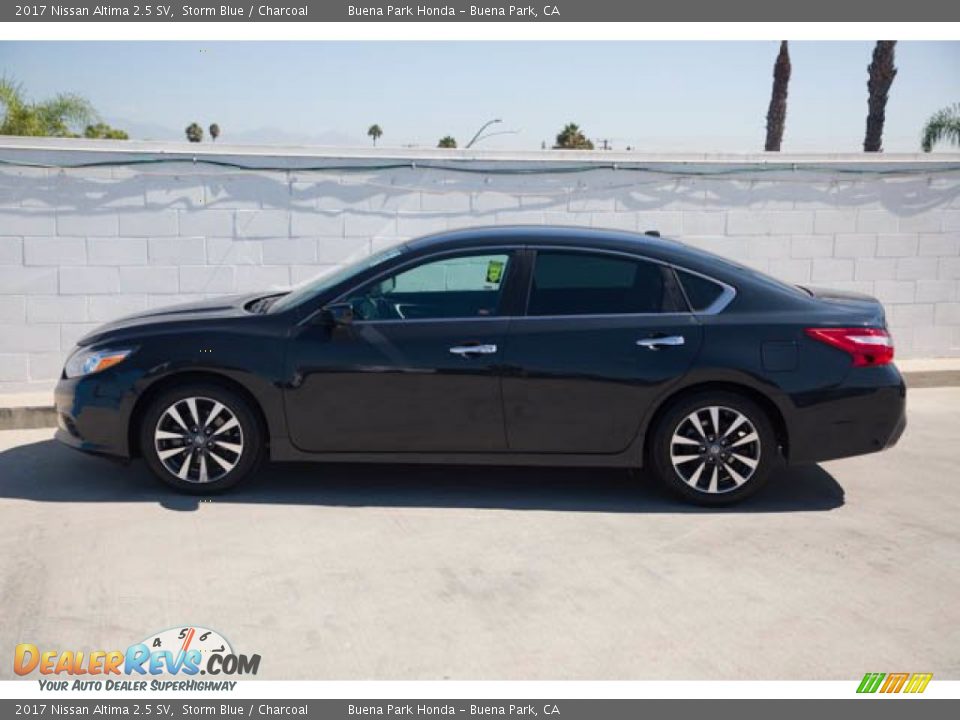 2017 Nissan Altima 2.5 SV Storm Blue / Charcoal Photo #8