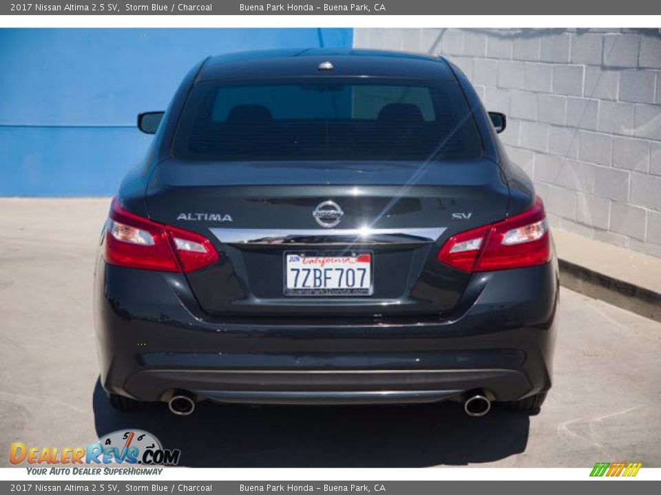 2017 Nissan Altima 2.5 SV Storm Blue / Charcoal Photo #9