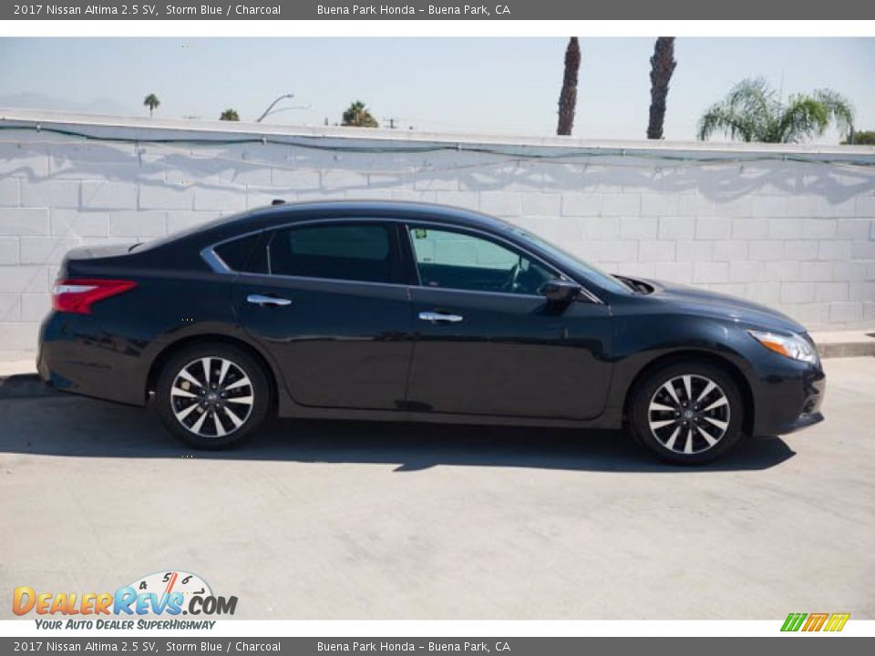 2017 Nissan Altima 2.5 SV Storm Blue / Charcoal Photo #12