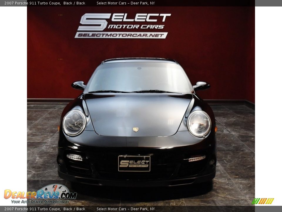 2007 Porsche 911 Turbo Coupe Black / Black Photo #2