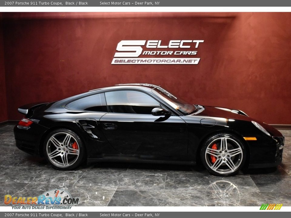 2007 Porsche 911 Turbo Coupe Black / Black Photo #4