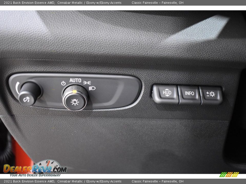 2021 Buick Envision Essence AWD Cinnabar Metallic / Ebony w/Ebony Accents Photo #10