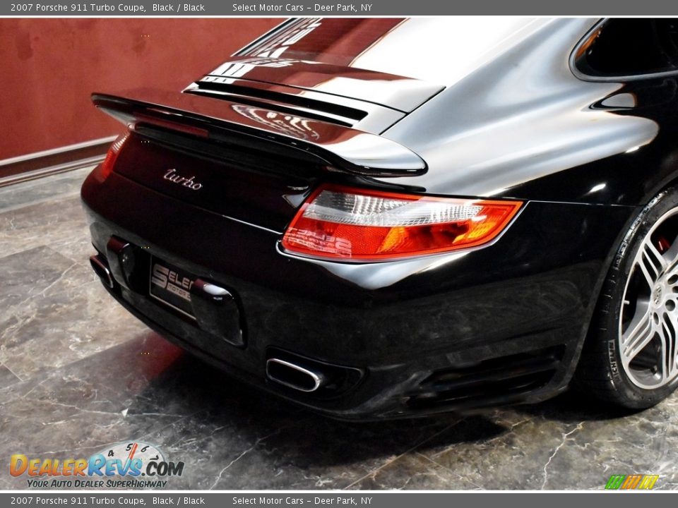 2007 Porsche 911 Turbo Coupe Black / Black Photo #5