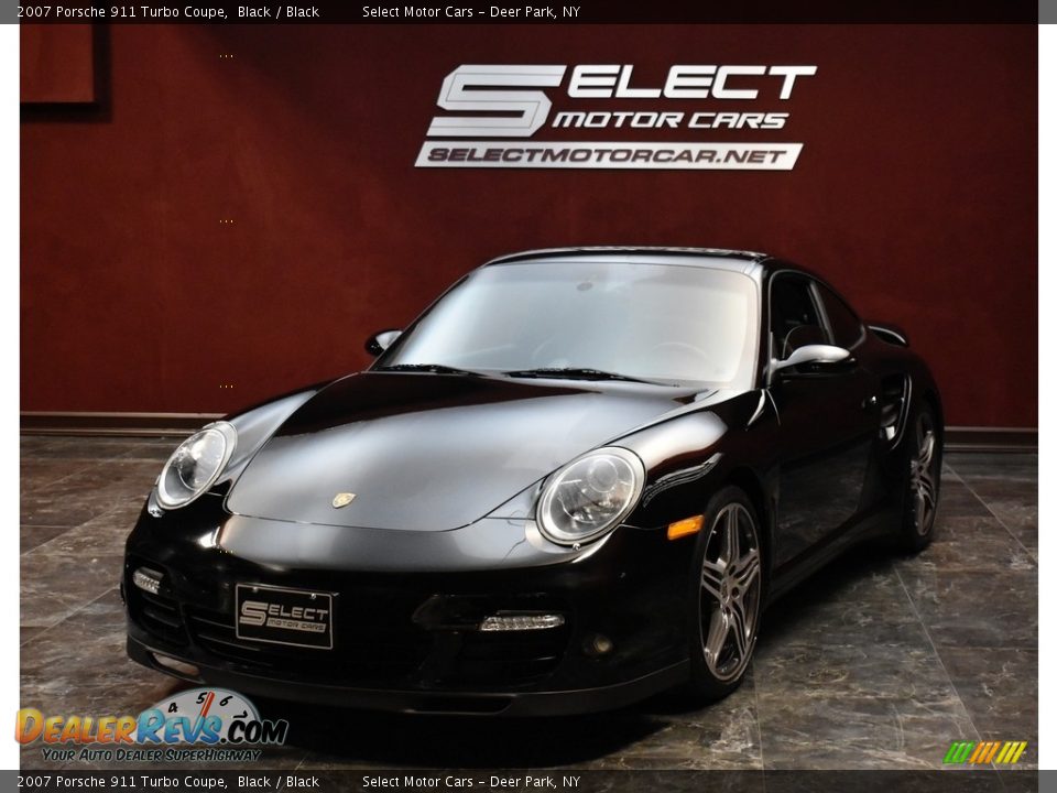 2007 Porsche 911 Turbo Coupe Black / Black Photo #6