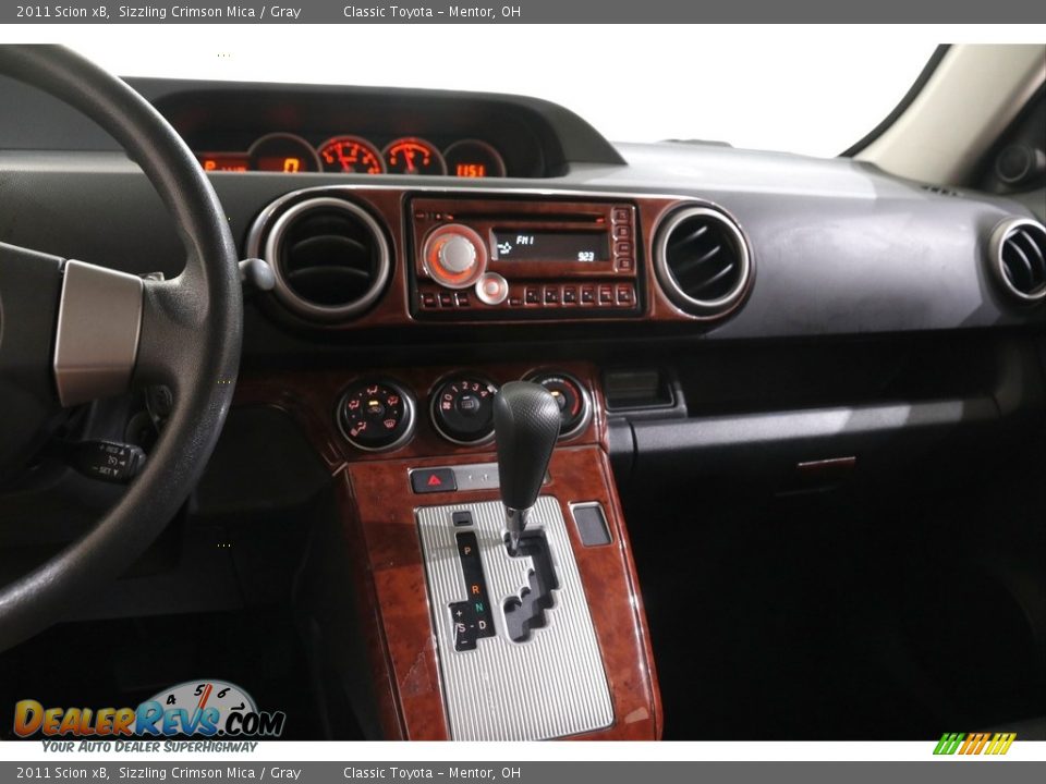2011 Scion xB Sizzling Crimson Mica / Gray Photo #9