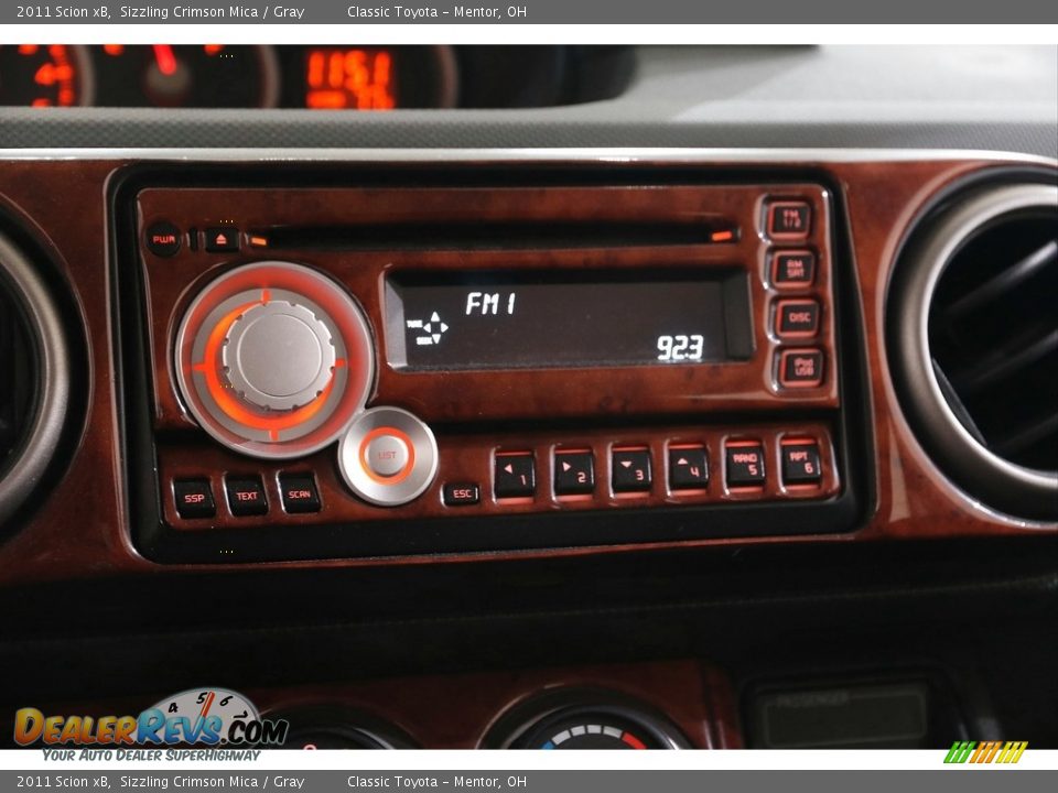 2011 Scion xB Sizzling Crimson Mica / Gray Photo #10
