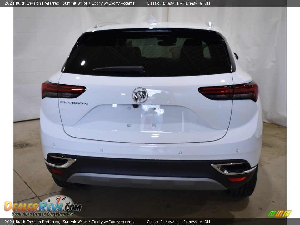 2021 Buick Envision Preferred Summit White / Ebony w/Ebony Accents Photo #3