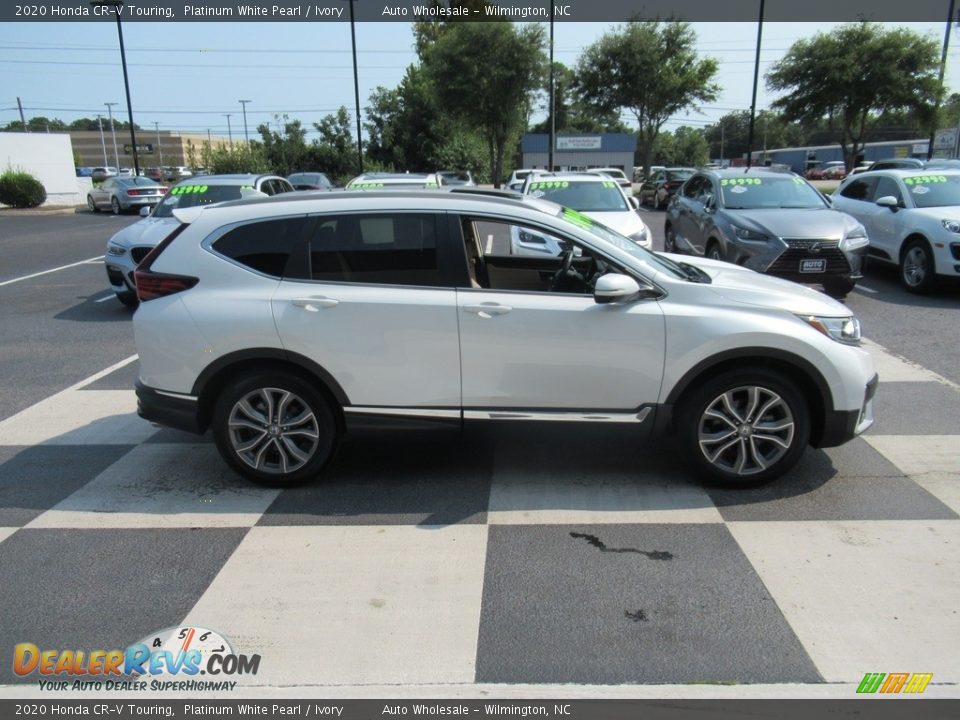 2020 Honda CR-V Touring Platinum White Pearl / Ivory Photo #3