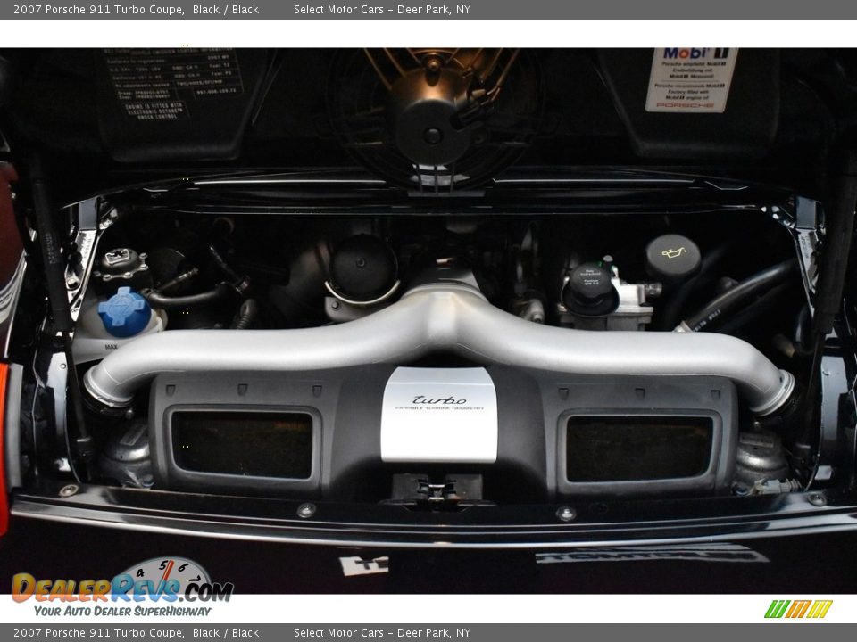 2007 Porsche 911 Turbo Coupe 3.6 Liter Twin-Turbocharged DOHC 24V VarioCam Flat 6 Cylinder Engine Photo #20