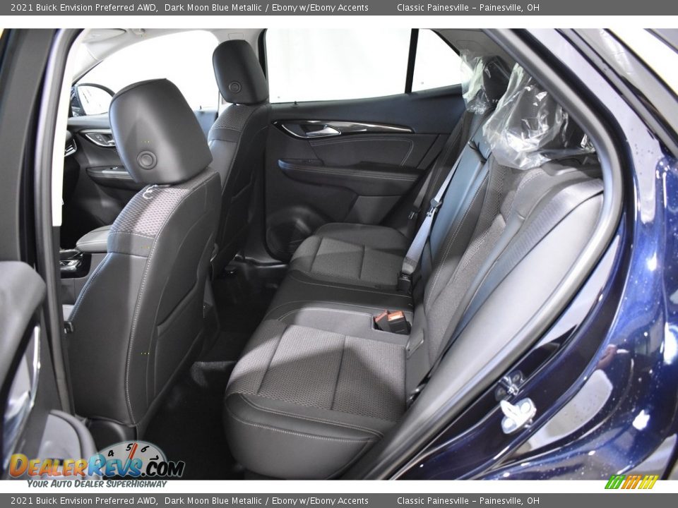 2021 Buick Envision Preferred AWD Dark Moon Blue Metallic / Ebony w/Ebony Accents Photo #7