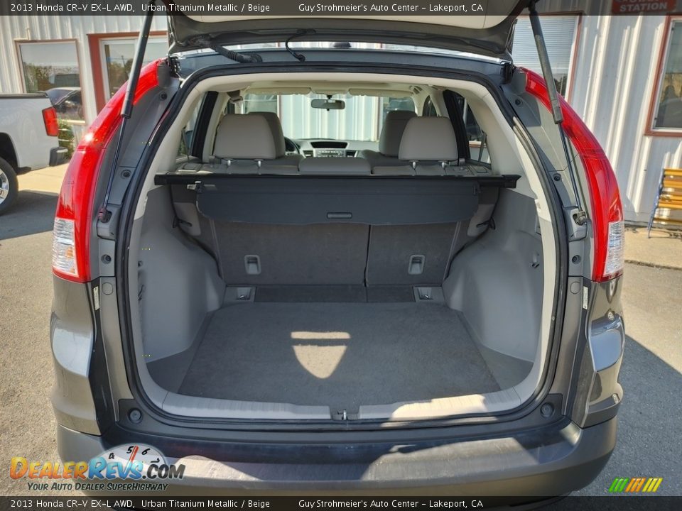 2013 Honda CR-V EX-L AWD Urban Titanium Metallic / Beige Photo #4