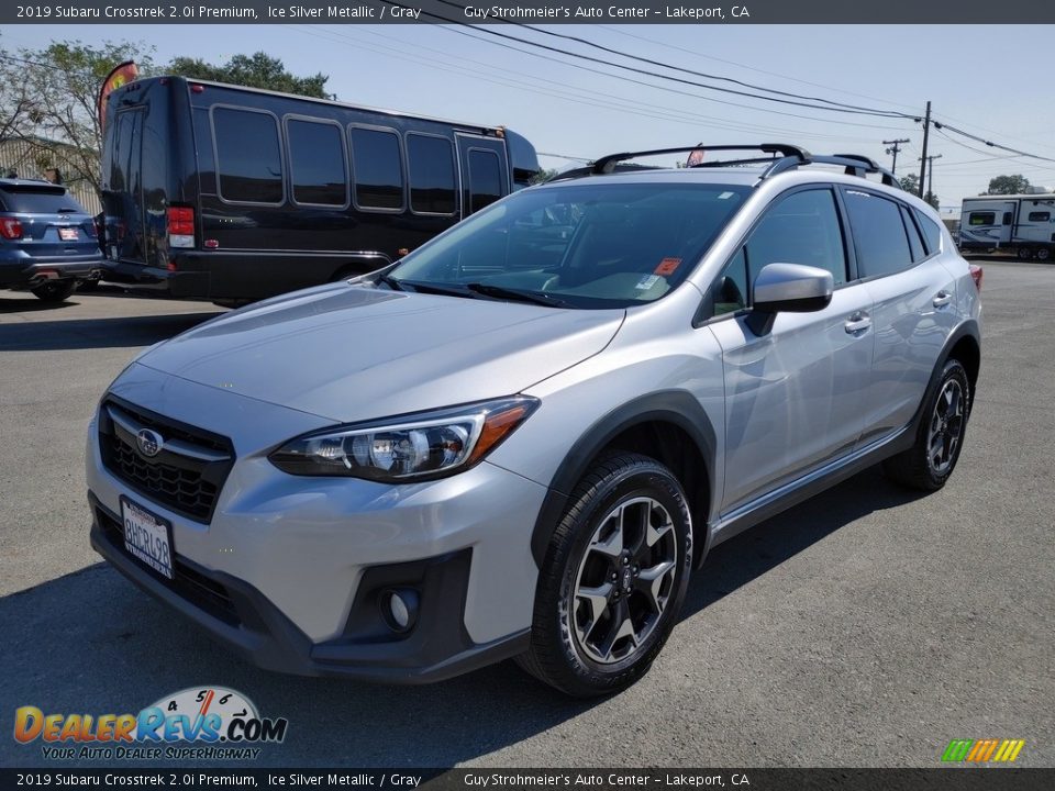 2019 Subaru Crosstrek 2.0i Premium Ice Silver Metallic / Gray Photo #3