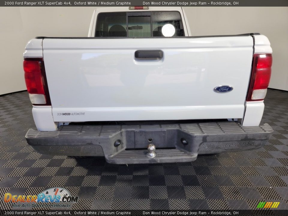 2000 Ford Ranger XLT SuperCab 4x4 Oxford White / Medium Graphite Photo #7
