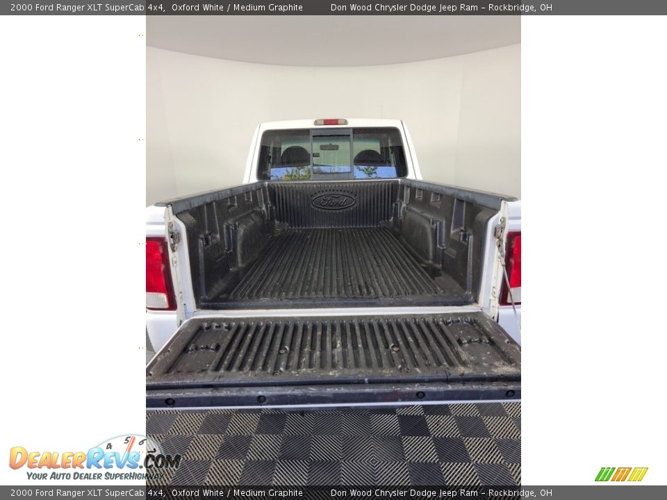 2000 Ford Ranger XLT SuperCab 4x4 Oxford White / Medium Graphite Photo #10