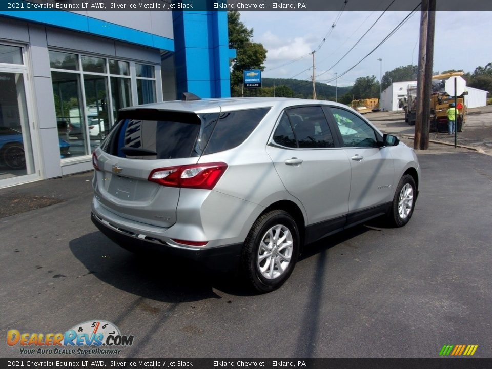 2021 Chevrolet Equinox LT AWD Silver Ice Metallic / Jet Black Photo #3