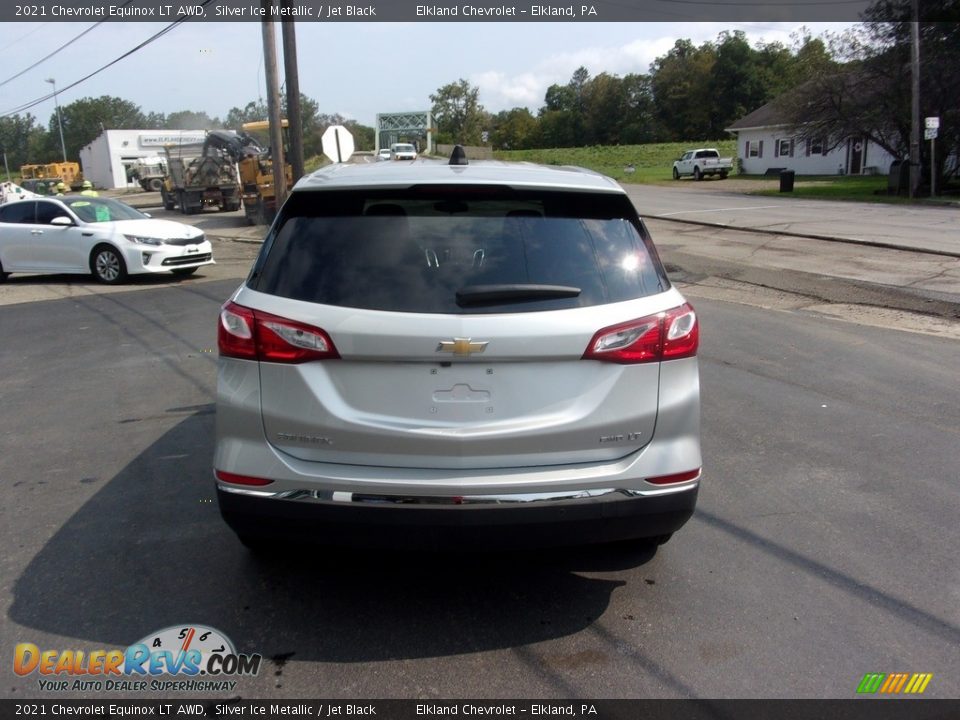 2021 Chevrolet Equinox LT AWD Silver Ice Metallic / Jet Black Photo #4