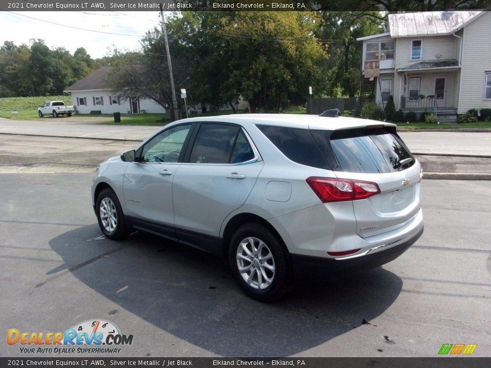 2021 Chevrolet Equinox LT AWD Silver Ice Metallic / Jet Black Photo #5