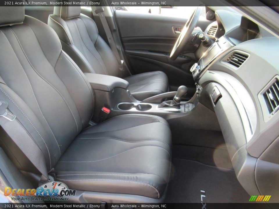 Ebony Interior - 2021 Acura ILX Premium Photo #13