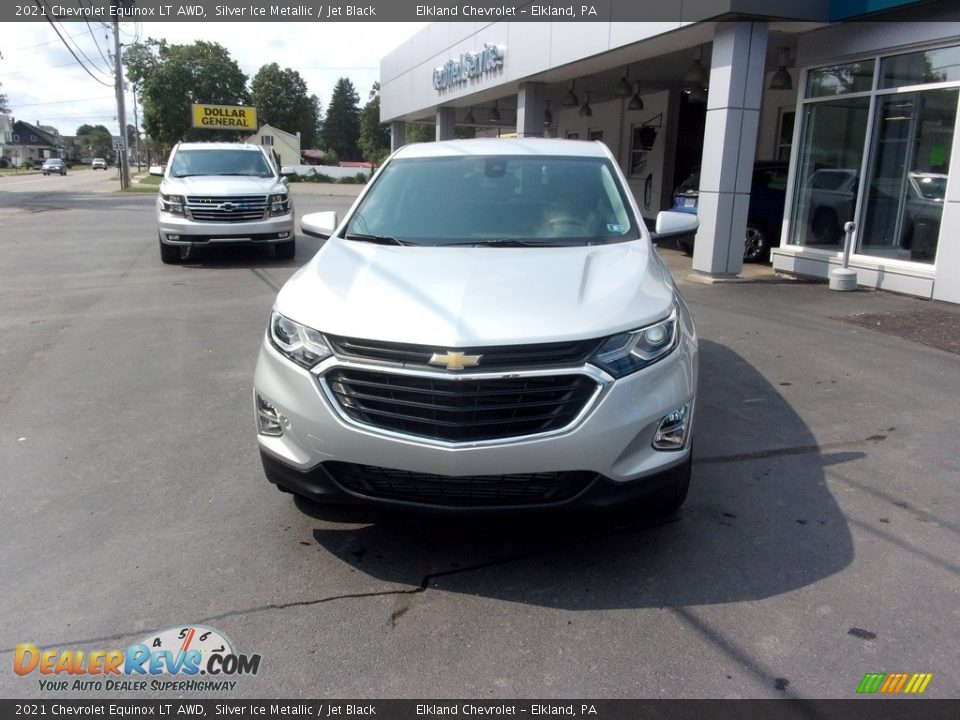 2021 Chevrolet Equinox LT AWD Silver Ice Metallic / Jet Black Photo #8