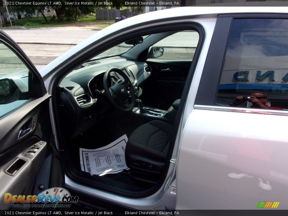 2021 Chevrolet Equinox LT AWD Silver Ice Metallic / Jet Black Photo #13