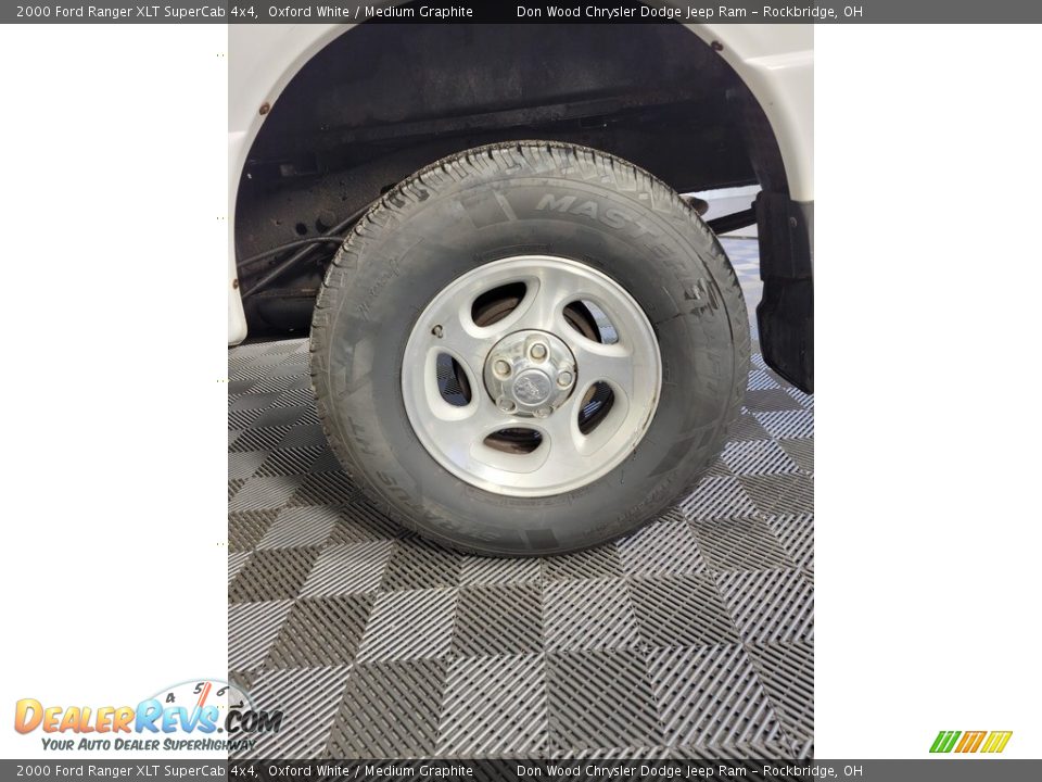 2000 Ford Ranger XLT SuperCab 4x4 Oxford White / Medium Graphite Photo #29