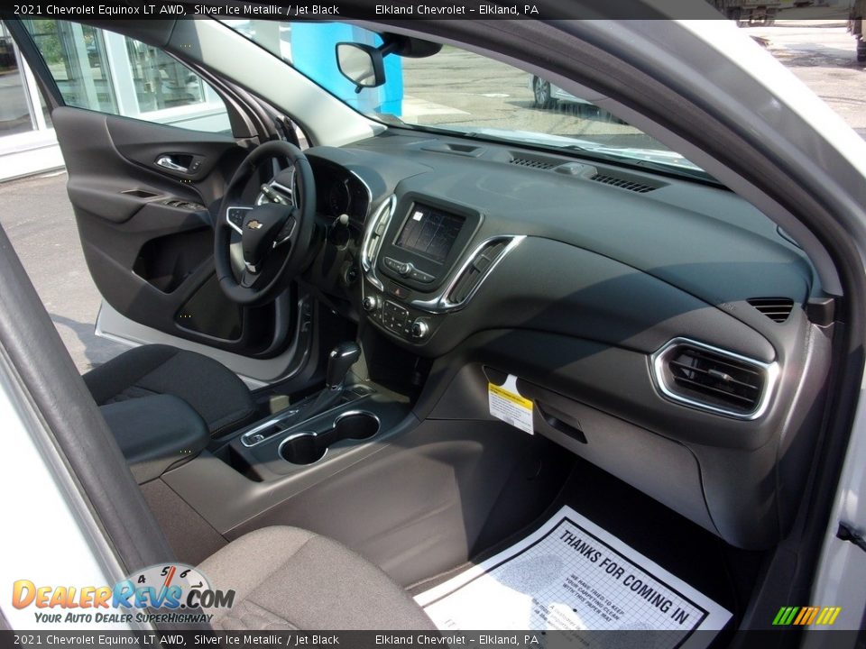 2021 Chevrolet Equinox LT AWD Silver Ice Metallic / Jet Black Photo #19