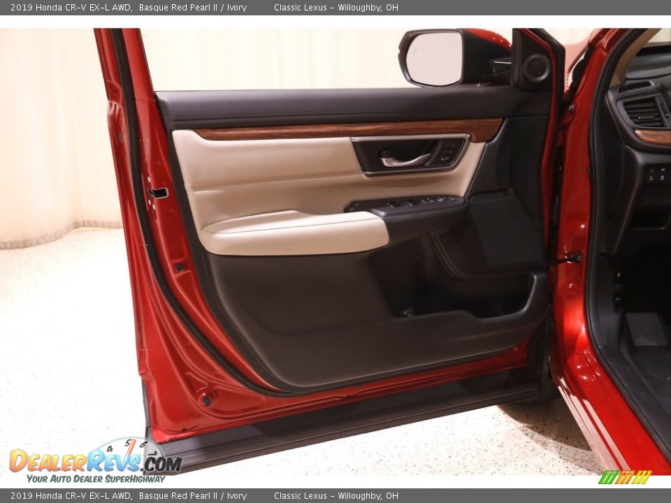 2019 Honda CR-V EX-L AWD Basque Red Pearl II / Ivory Photo #4