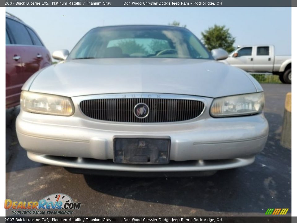2007 Buick Lucerne CXS Platinum Metallic / Titanium Gray Photo #2