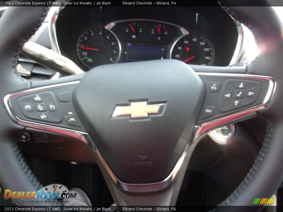 2021 Chevrolet Equinox LT AWD Silver Ice Metallic / Jet Black Photo #23