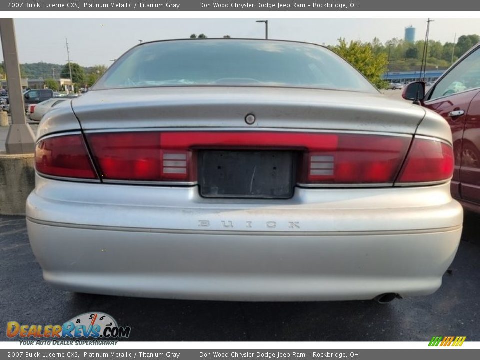 2007 Buick Lucerne CXS Platinum Metallic / Titanium Gray Photo #5