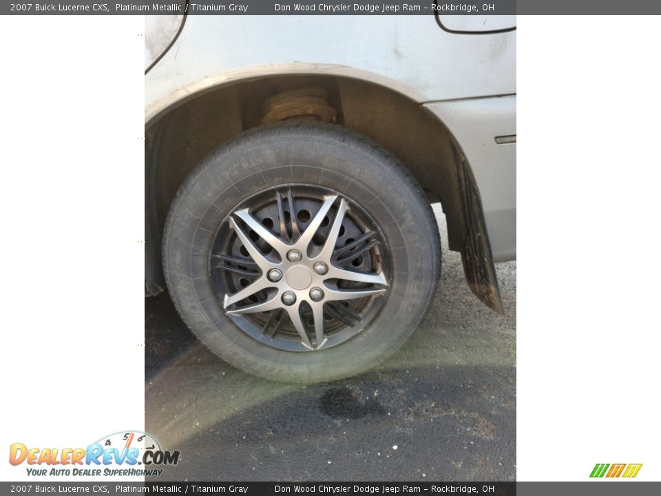 2007 Buick Lucerne CXS Platinum Metallic / Titanium Gray Photo #7