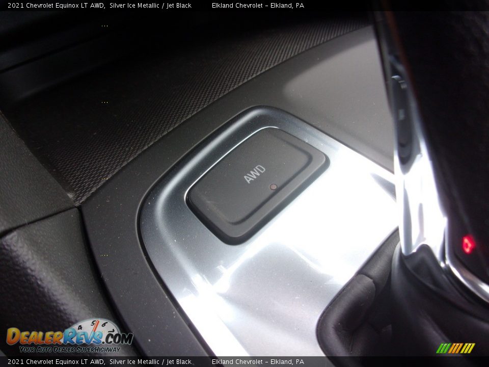 2021 Chevrolet Equinox LT AWD Silver Ice Metallic / Jet Black Photo #31
