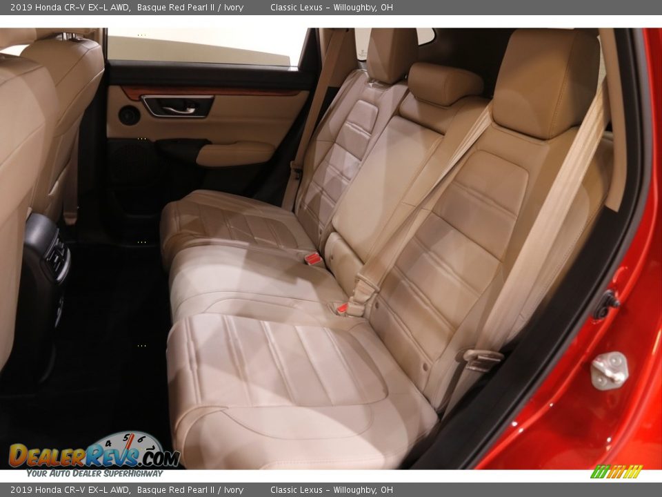 2019 Honda CR-V EX-L AWD Basque Red Pearl II / Ivory Photo #18