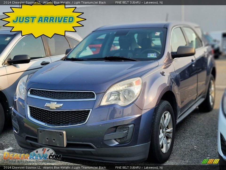 2014 Chevrolet Equinox LS Atlantis Blue Metallic / Light Titanium/Jet Black Photo #1