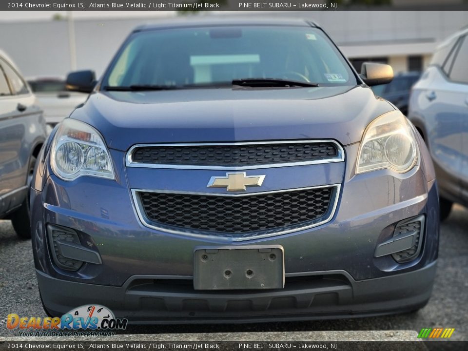 2014 Chevrolet Equinox LS Atlantis Blue Metallic / Light Titanium/Jet Black Photo #2