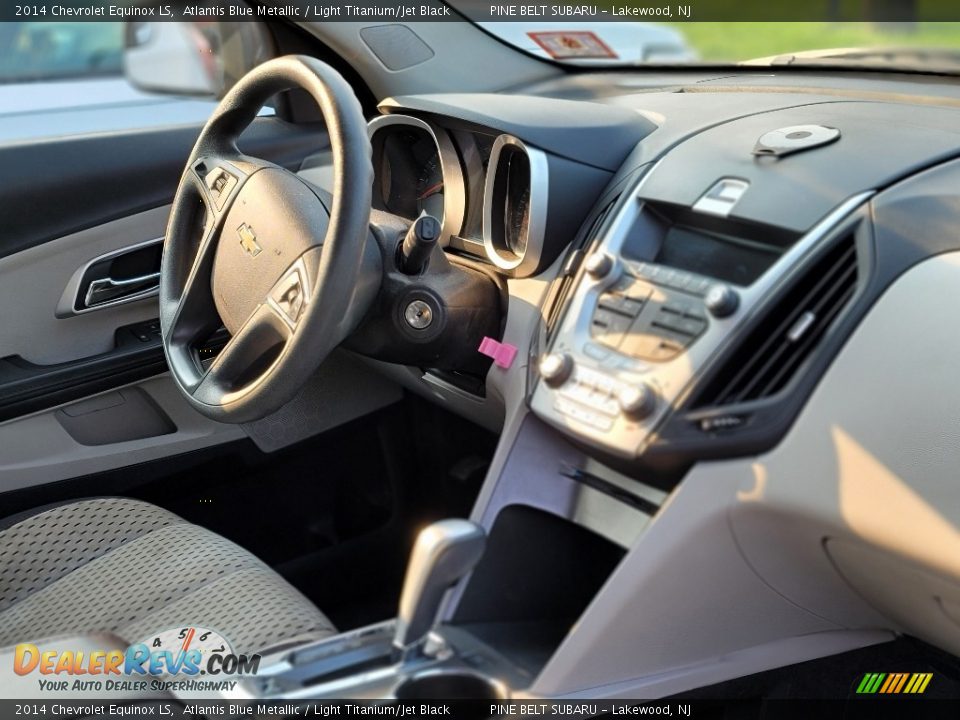 2014 Chevrolet Equinox LS Atlantis Blue Metallic / Light Titanium/Jet Black Photo #3