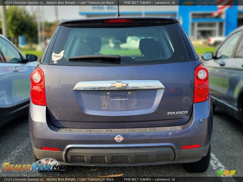 2014 Chevrolet Equinox LS Atlantis Blue Metallic / Light Titanium/Jet Black Photo #5