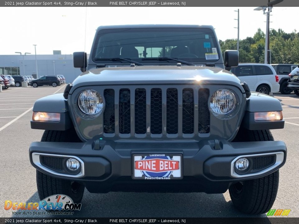 2021 Jeep Gladiator Sport 4x4 Sting-Gray / Black Photo #3