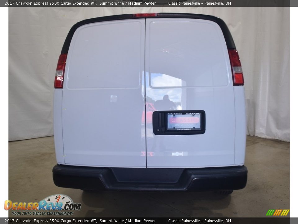 2017 Chevrolet Express 2500 Cargo Extended WT Summit White / Medium Pewter Photo #3