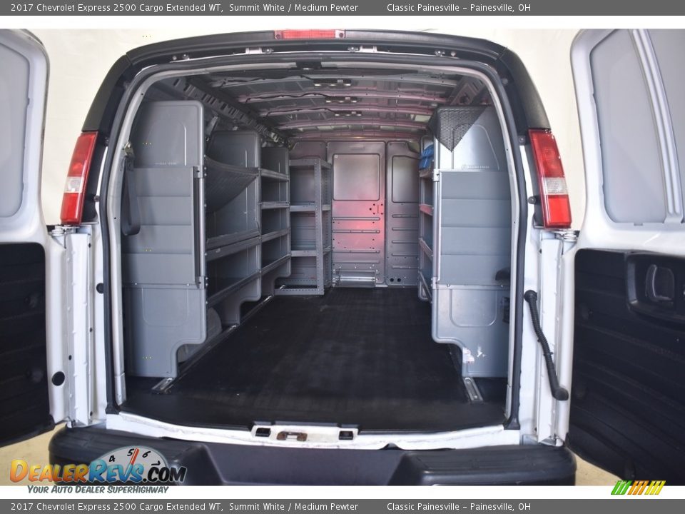 2017 Chevrolet Express 2500 Cargo Extended WT Summit White / Medium Pewter Photo #6