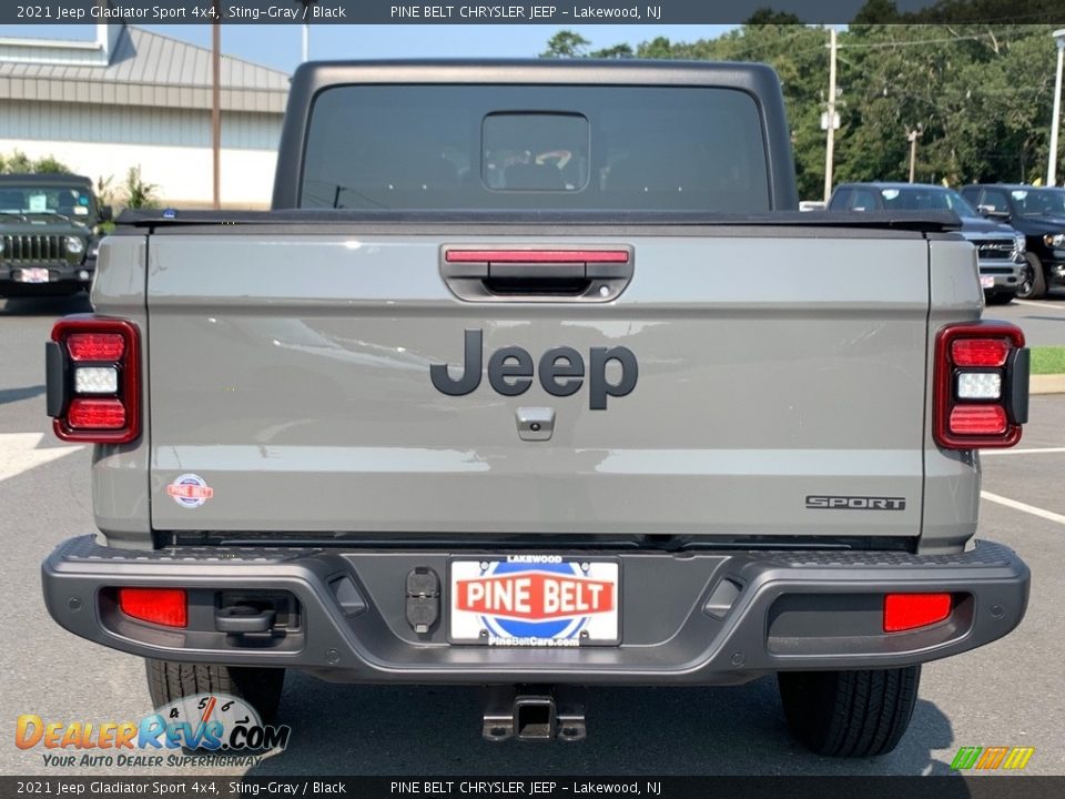 2021 Jeep Gladiator Sport 4x4 Sting-Gray / Black Photo #7